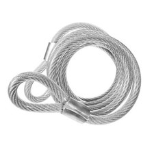 Diebstahlsicherung für Terrassenmöbel Gartenmöbel Warensicherung Edelstahlseil