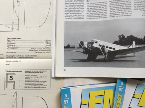 Bauplan für motorflugzeug - für,