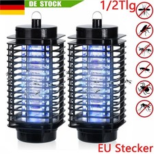 1/2x Moskito Killer UV Mückenlampe Insektenvernichter LampeFliegen Mücken Falle