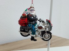 * GIFT Company Motorrad Harley m WeihnachtsmannWeihnachtskugel Christbaumschmuck