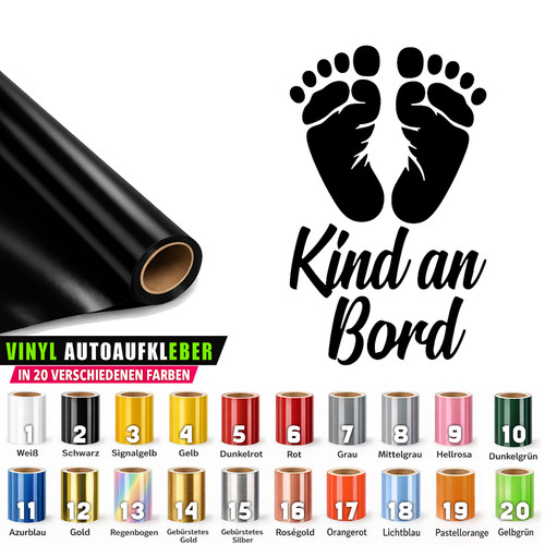Kind bord aufkleber vinyl - bord,