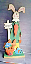 Osterhase Hasen Figur Holz