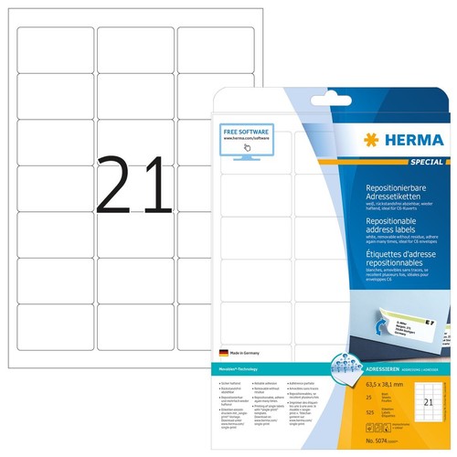 Herma universal etiketten - herma,