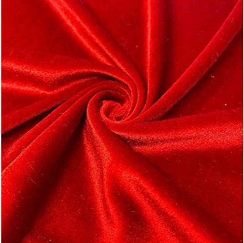 Roter tunika stoff - roter, samt