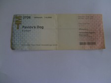 Konzertkarte von Pavlov’s Dog. Am 07.06.06 in München im Metropolis.  Ticket