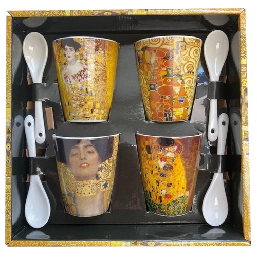 Enesco 4er set - enesco, klimt)