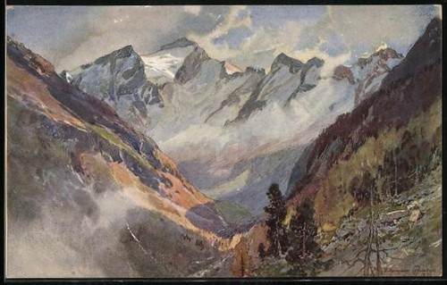 Künstler edward harrison - künstler-ak,