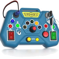 Montessori motorikbrett led - motorikbrett,