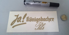 Königsbacher Pils Bier Werbeaufkleber / Sticker