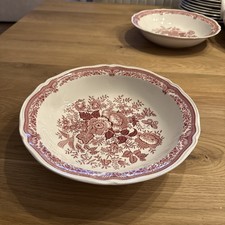 Villeroy Boch Fasan rot Servierschüssel Servierschale 25,5x5,5cm Top Zustand