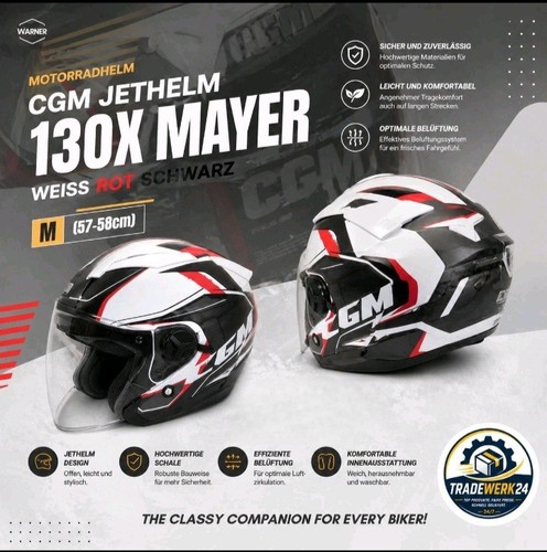 Motorradhelm cgm 130x mayer - cgm,