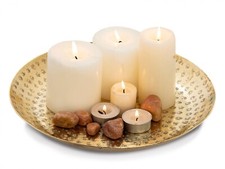 Dekotablett ø 28 cm rund Deko