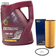 Motoröl Set 5W-40 5 Liter +