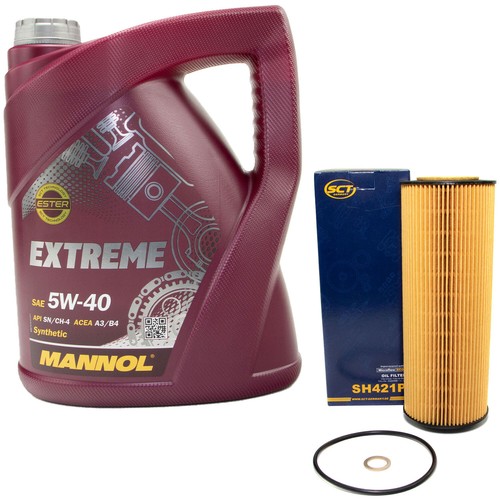Motoröl set liter - 5w-40, +