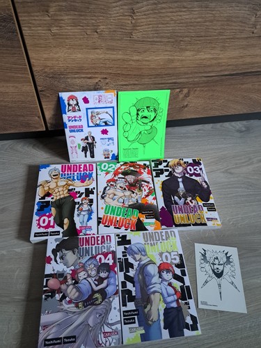 Undead unluck manga - unluck, 1-5
