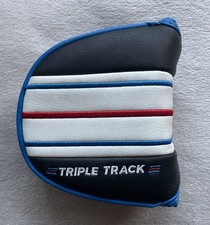 Odyssey Triple Track Golf Mallet Putter Haube Headcover Magnet