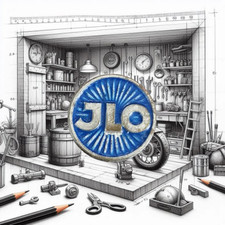 Sammler Pin - Kfz/Motorrad - JLO Motorräder Motorenfabrik - 1970er NADEL