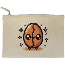 Canvas-Clutch/Zubehörkoffer