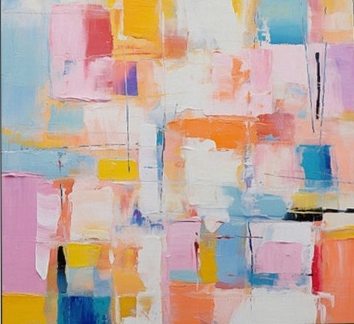 Abstrakte original handgemalt - abstrakte,