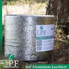 Luftpolsterfolie ALU ALUMINIUM 50cm 60m 250 my Thermofolie Isolationsfolie