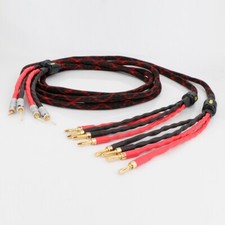 Paar OFC Walzdraht HiFi Audio