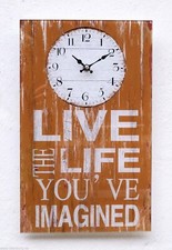 Wanduhr Küchenuhr antik Design modern Shabby Vintage Uhr Glas Uhr Wand Küche br