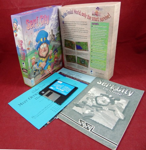 Dos serf city life is - pc, city: