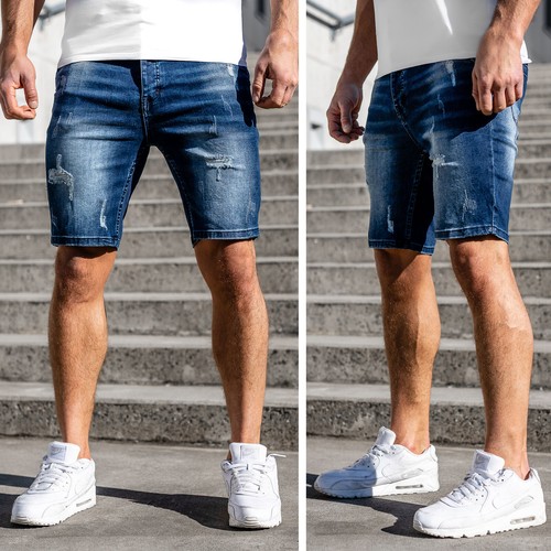 Jeanshose shorts bermudas - shorts,