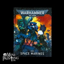 Warhammer 40k Codex Space Marines Armeebuch Space Marine Deutsch *Beschädigt*