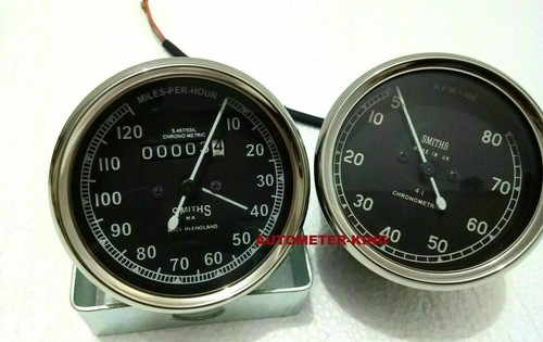 Smiths 120 mph tachometer - smiths,
