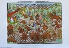 DEUTSCHE KARIKATUR MÖNCHE