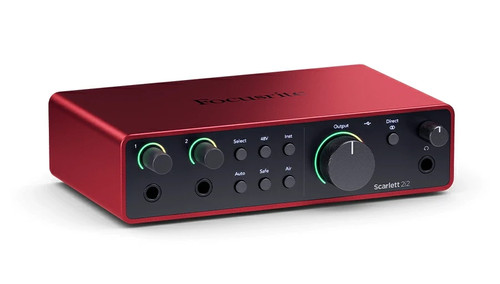 Focusrite scarlett 2i2 4th gen - scarlett,