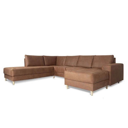 Nordic sofa lederfaserstoff - u,