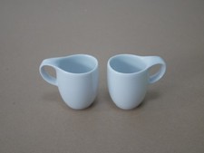 2x Kahla Design Espressotasse Mokkatasse - weiß
