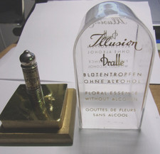 Dr. Dralle antikes Parfüm "NARCISSE", Illusion im Leuchtturm Parfüm mit Haube
