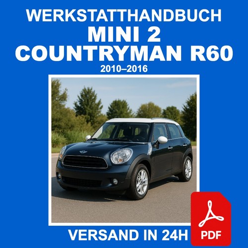 Werkstatthandbuch mini - mini, 2