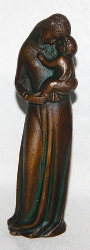 Bronzefigur madonna mutter - madonna,,