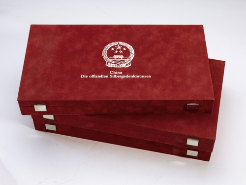 China münzsammelbox rot - china,