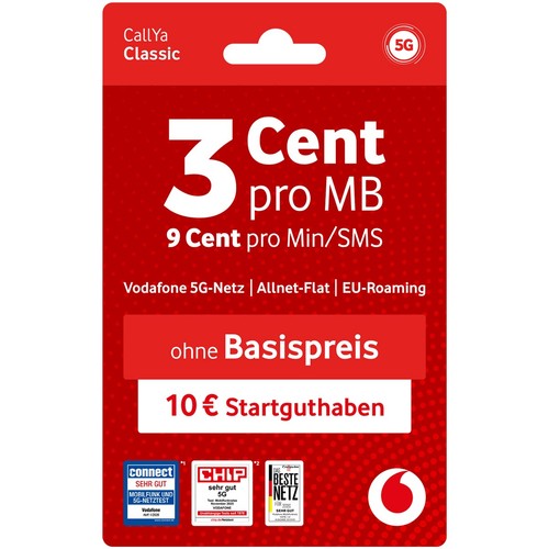 Vodafone prepaid callya - prepaid,