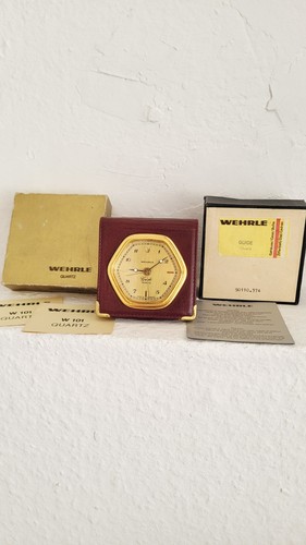 Wehrle vintage wecker tischuhr - vintage,