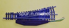 a 1 el Weiche mit leitendem Herzstück Artikel 4936 Gleise SpurN Minitrix GEPRÜFT