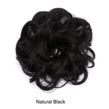 Große Dick Haarteil Haargummi Extensions Messy Bun Dutt Hochsteckfrisuren Blond