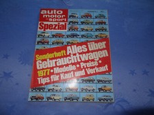 Zeitschrift: Auto Motor und