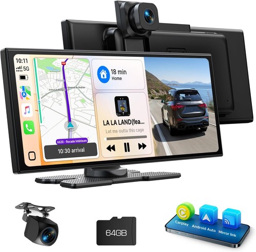 Tragbarer autoradio gps - 10,25",