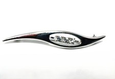 Eleganter 925er Silberbrosche