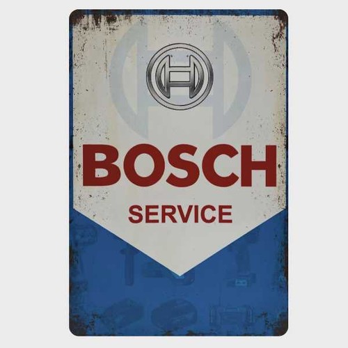 Blechschild bosch service - blechschild,