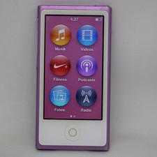 Apple iPod nano 7. Generation Lila (16GB) Bluetooth / MP3 Player / vom Händler