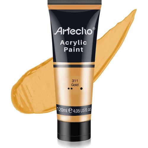 Acrylfarbe gold 120 - gold, ml