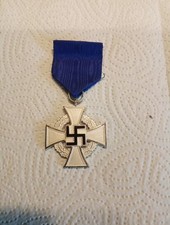 Verdienstkreuz 25 Jahre "für treue Dienste"  1933-1945