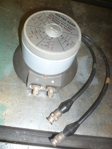 Wayne kerr low impedance - wayne,